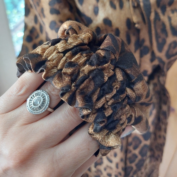 St.JOHN Leopard Jacket Coat - Picture 6 of 11